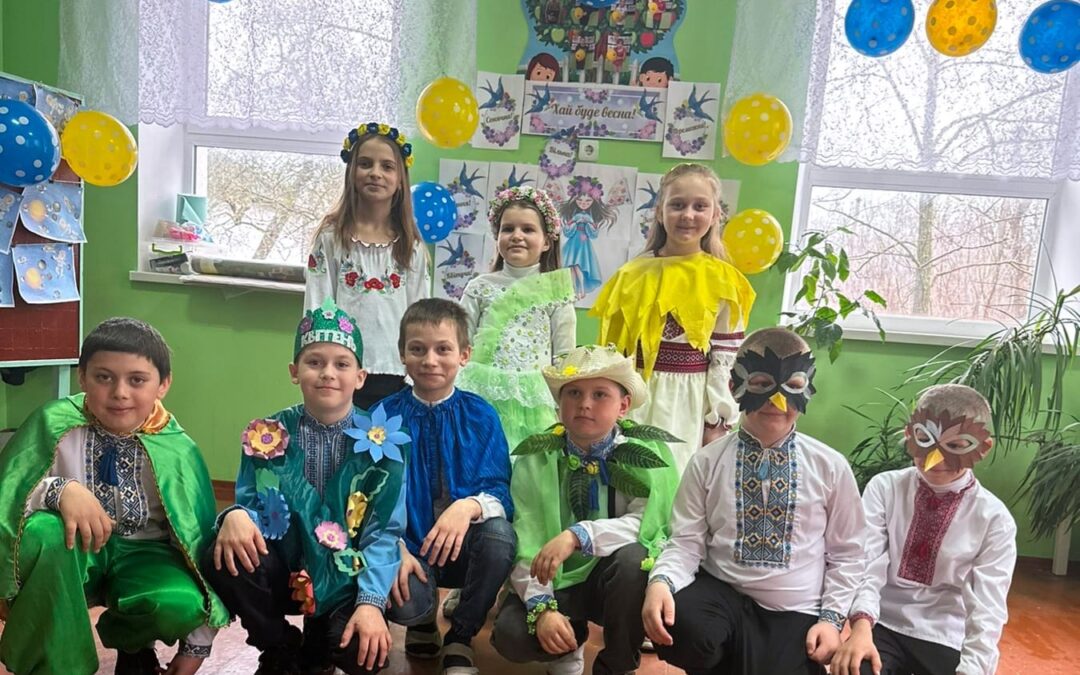 Сьогодні у 4 класі відбулось “Свято весни”